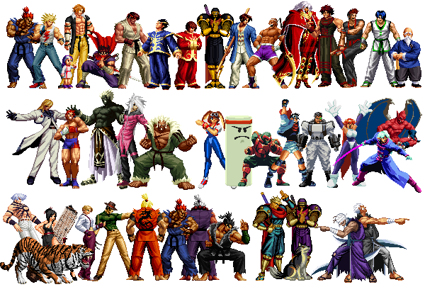 KOF 97 Online] Factory - [ HIGH RES ROOM ] - Mugen Free For All